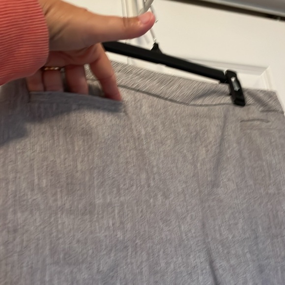 Women’s Sag Habor Stretch Sz 14P career pants. Light gray. Front& back pockets - Picture 8 of 8